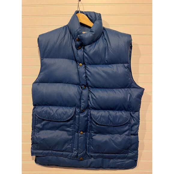 Vintage 1970s down puffer vest - Picture 1 of 3
